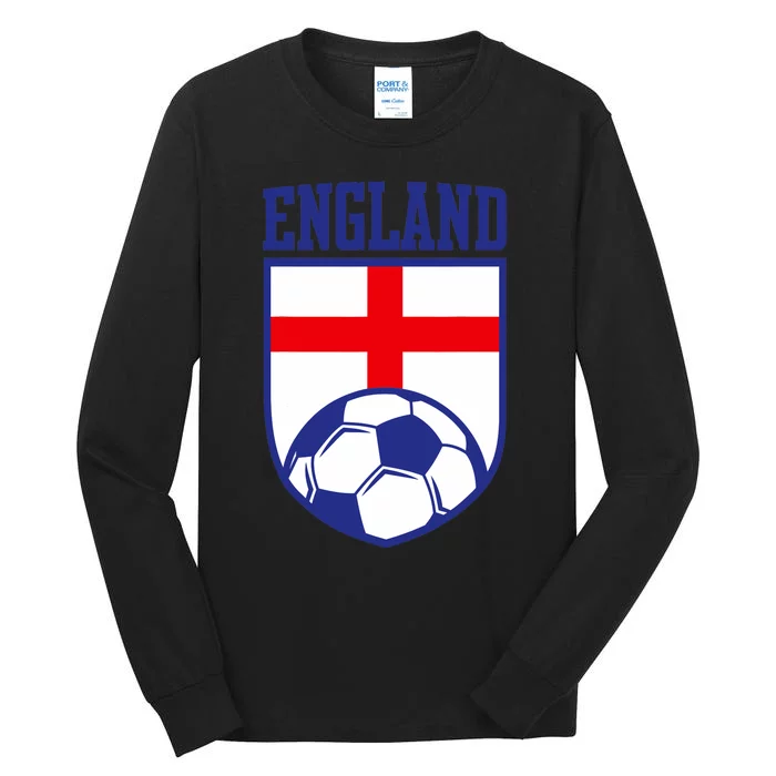 England Soccer Jersey Gift England Football Fans Tall Long Sleeve T-Shirt