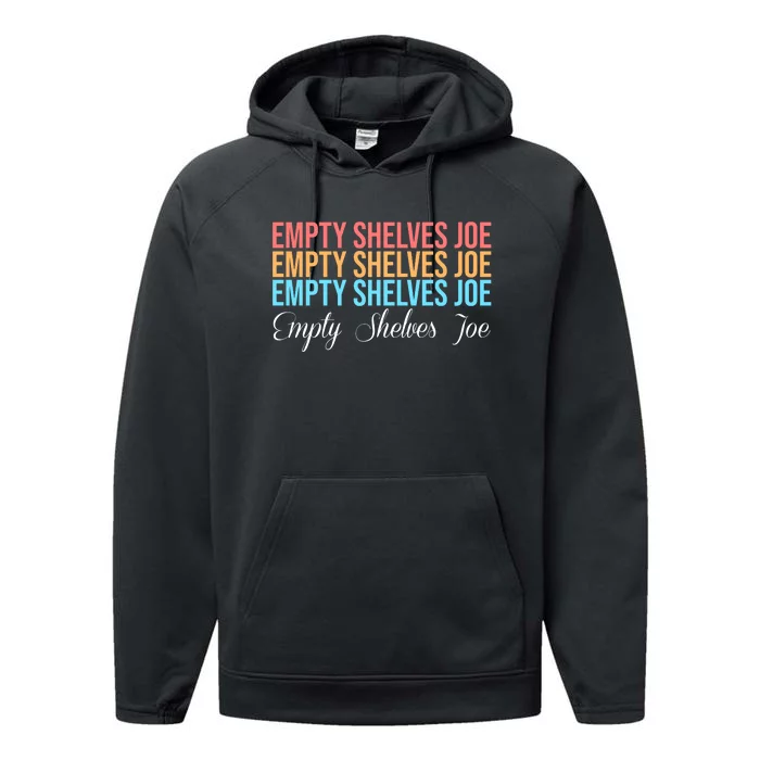 Empty Shelves Joe Retro Signature Performance Fleece Hoodie