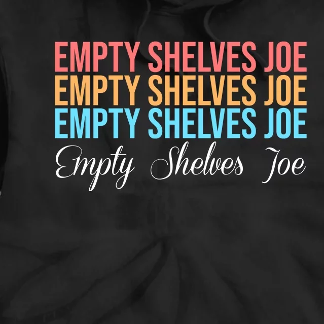 Empty Shelves Joe Retro Signature Tie Dye Hoodie