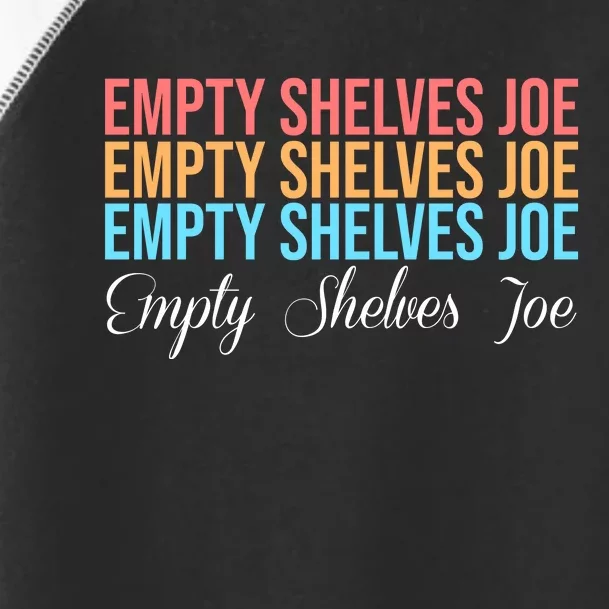 Empty Shelves Joe Retro Signature Toddler Fine Jersey T-Shirt