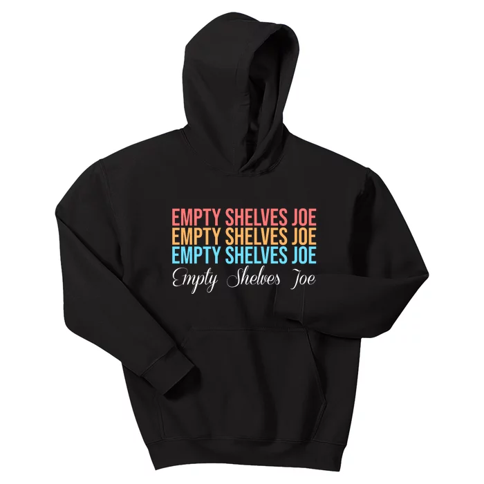 Empty Shelves Joe Retro Signature Kids Hoodie