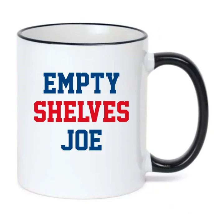 Empty Shelves Joe Republican Anti Biden Design Black Color Changing Mug