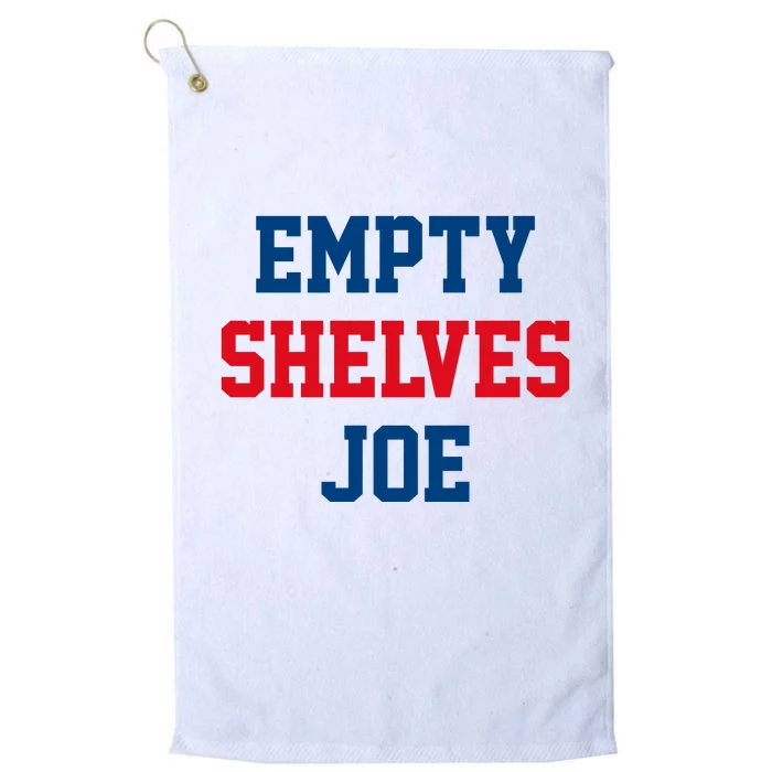 Empty Shelves Joe Republican Anti Biden Design Platinum Collection Golf Towel