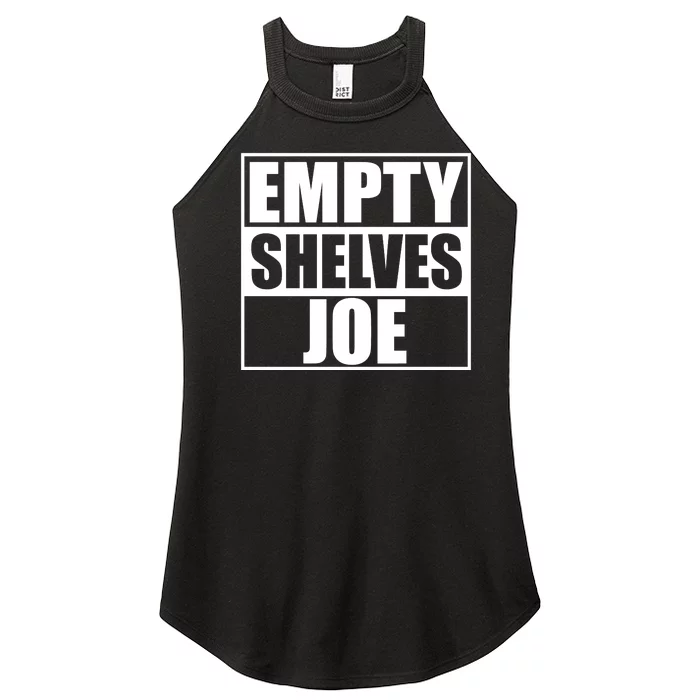 Empty Shelves Joe Parody Spoof Logo Women’s Perfect Tri Rocker Tank