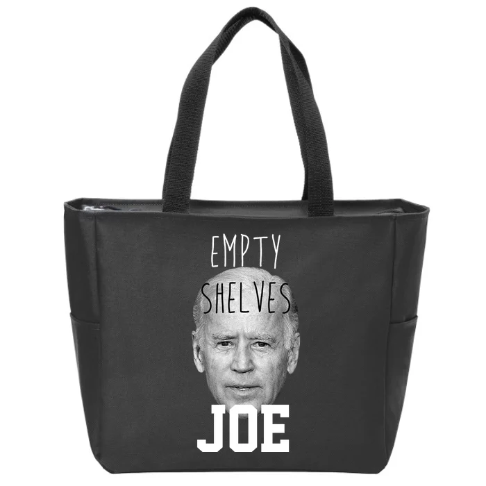 Empty Shelves Joe Funny Politics Anti Biden Zip Tote Bag