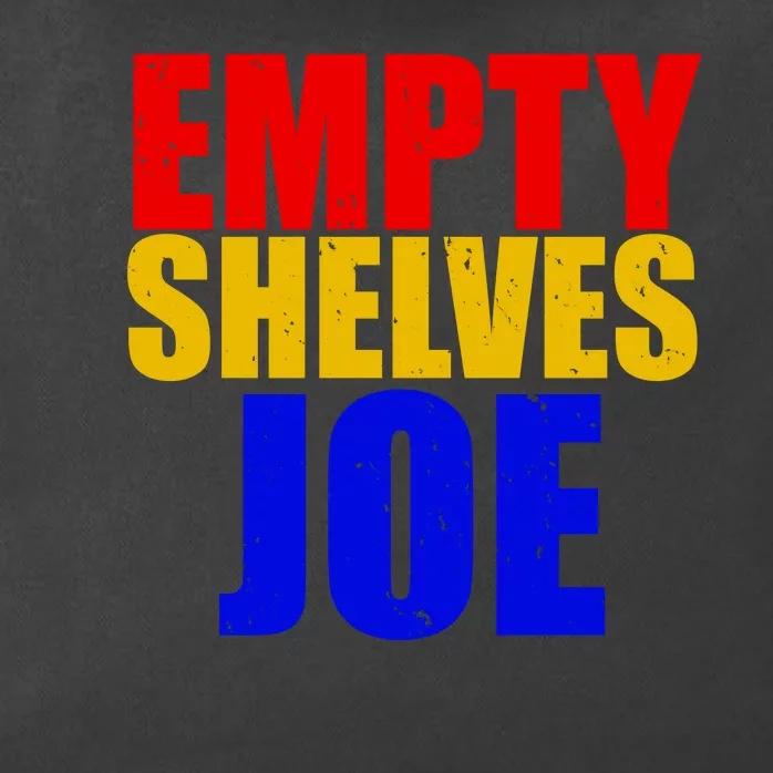 Empty Shelves Joe Conservative Anti Liberal Zip Tote Bag