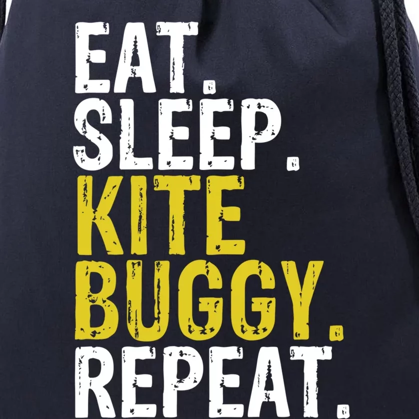 Eat Sleep Kite Buggy Repeat Gift Cute Gift Drawstring Bag