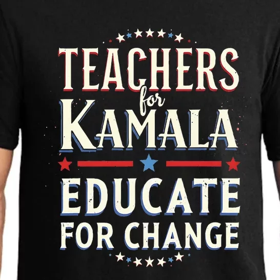 Educators Support Kamala Harris Education Teacher Harris Pajama Set