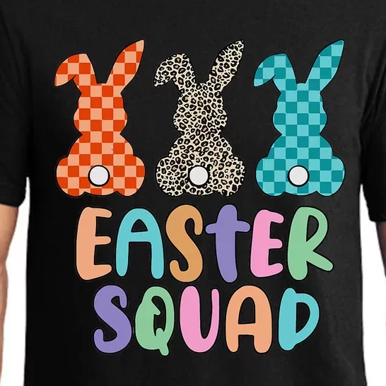 Easter Squad Leopard Bunny Gift for easter day Pajama Set