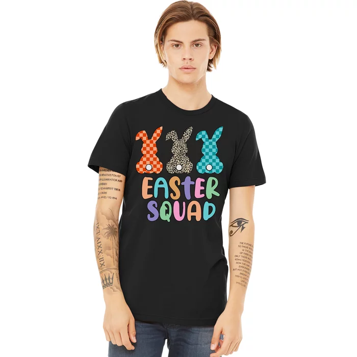 Easter Squad Leopard Bunny Gift for easter day Premium T-Shirt