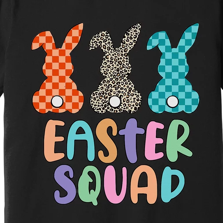 Easter Squad Leopard Bunny Gift for easter day Premium T-Shirt