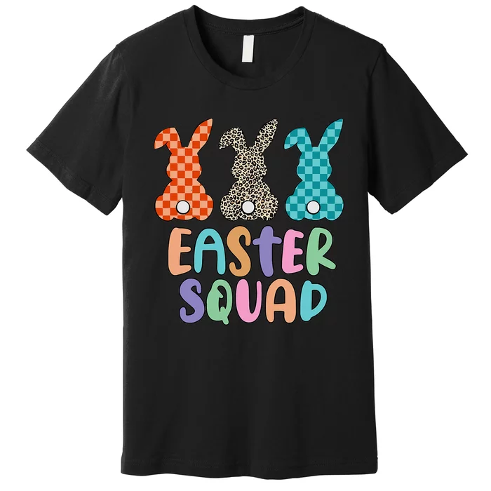 Easter Squad Leopard Bunny Gift for easter day Premium T-Shirt