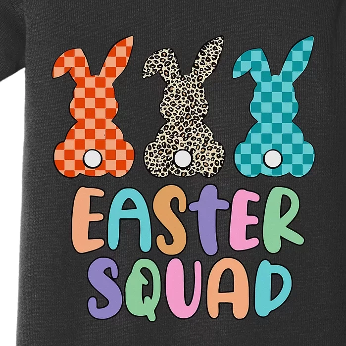 Easter Squad Leopard Bunny Gift for easter day Baby Bodysuit