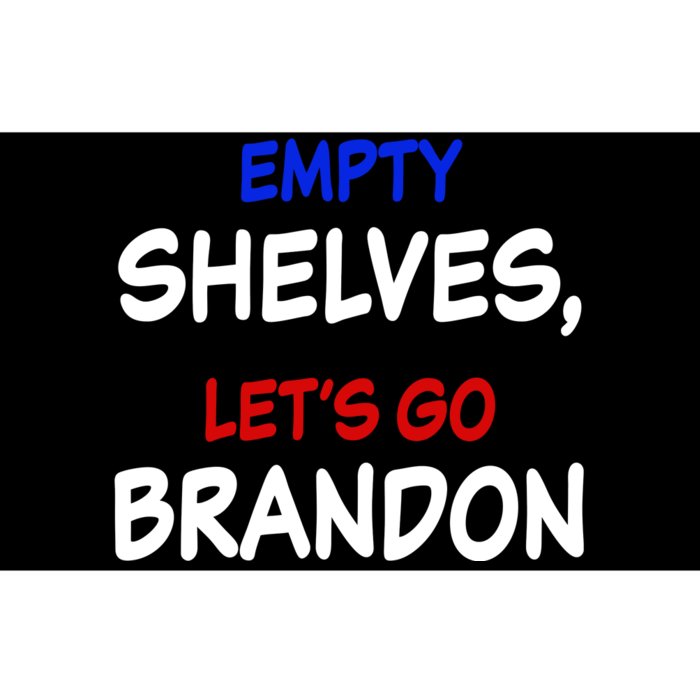 Empty Shelves Let's Go Brandon Classic Bumper Sticker