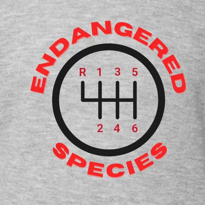 Endangered Species Manual Gearbox Stick Shift 6 Speed Toddler Sweatshirt