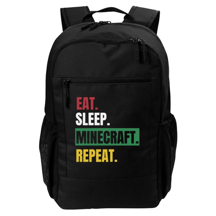 Eat Sleep Mine.Craft Repeat Daily Commute Backpack