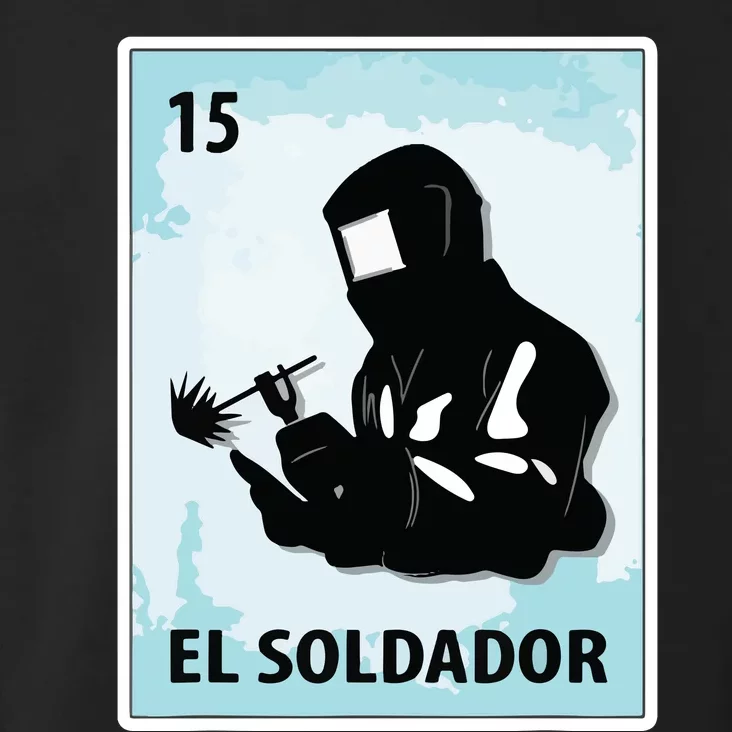 El Soldador Mexican Welder Cards Toddler Hoodie