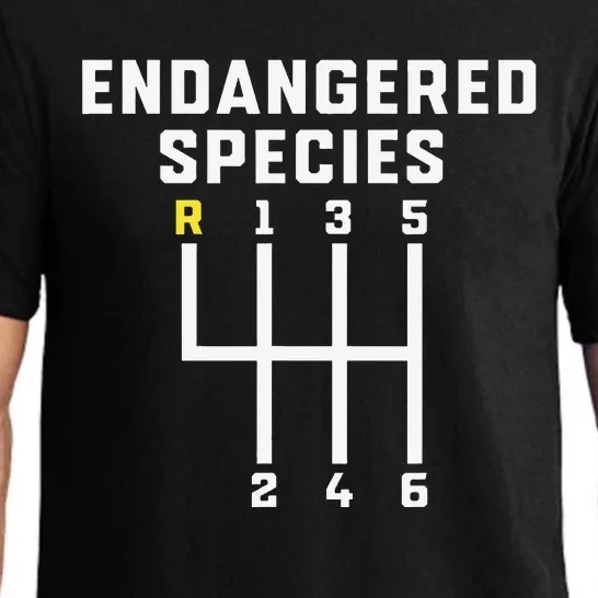 Endangered Species Manual Gearbox Stick Shift 6 Speed Pajama Set