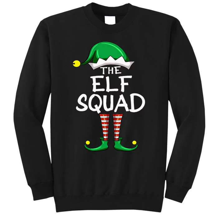 Elf Squad Matching Group Funny Christmas Pajama For Family Sweatshirt