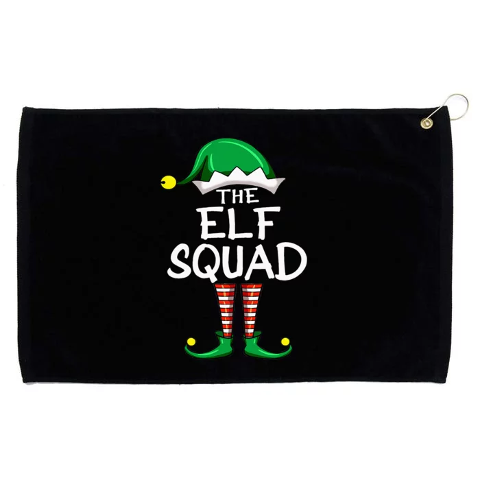 Elf Squad Matching Group Funny Christmas Pajama For Family Grommeted Golf Towel