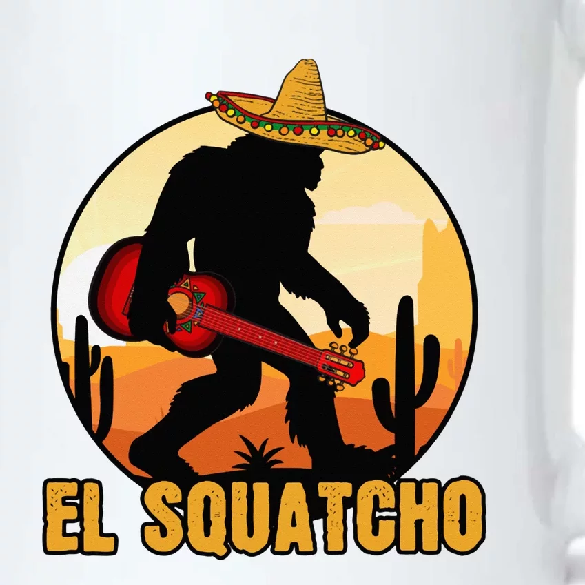 El Squatcho Mexican Sasquatch Bigfoot Classic Black Color Changing Mug