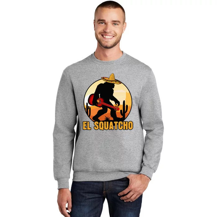 El Squatcho Mexican Sasquatch Bigfoot Classic Tall Sweatshirt