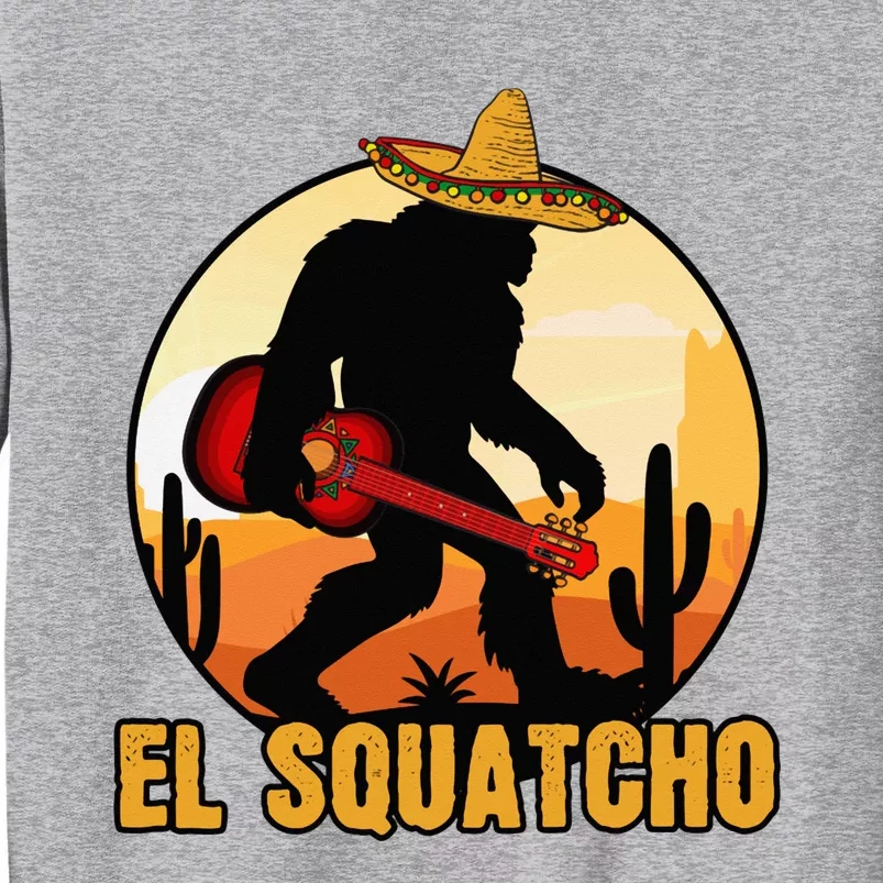 El Squatcho Mexican Sasquatch Bigfoot Classic Tall Sweatshirt