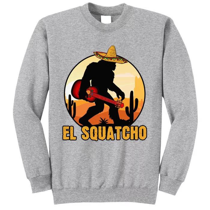 El Squatcho Mexican Sasquatch Bigfoot Classic Tall Sweatshirt