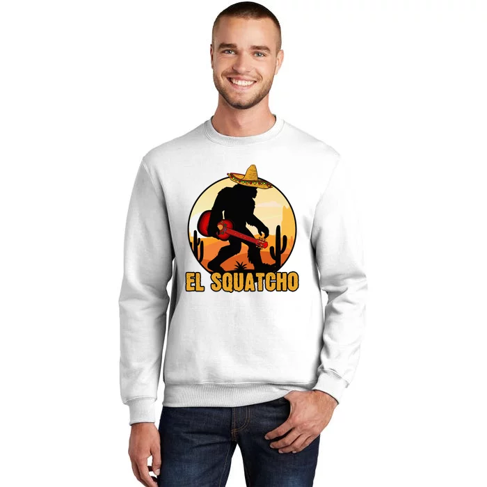 El Squatcho Mexican Sasquatch Bigfoot Classic Sweatshirt