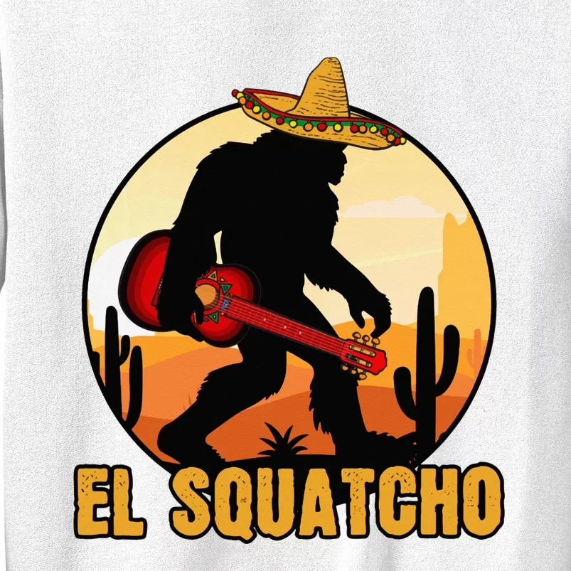 El Squatcho Mexican Sasquatch Bigfoot Classic Sweatshirt