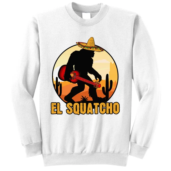 El Squatcho Mexican Sasquatch Bigfoot Classic Sweatshirt