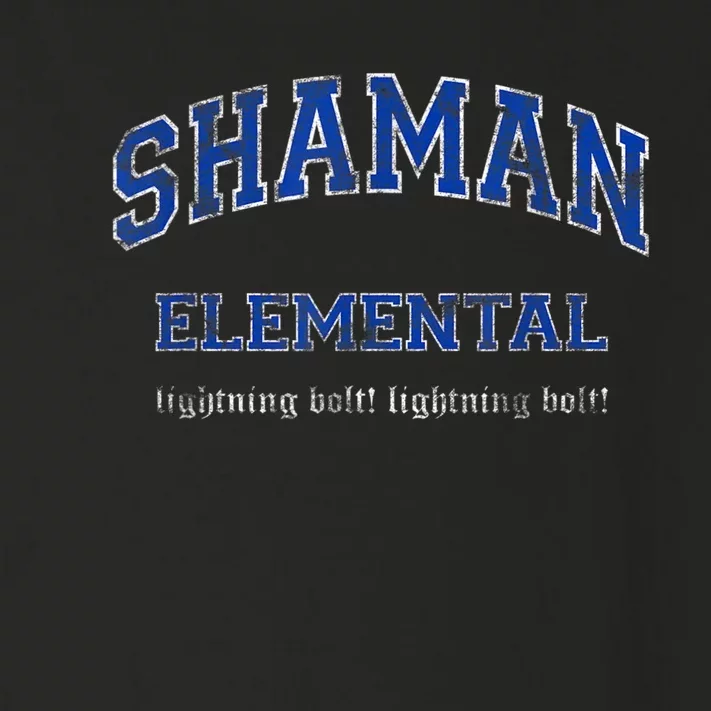 Elemental Shaman MMO Gamer Toddler Long Sleeve Shirt