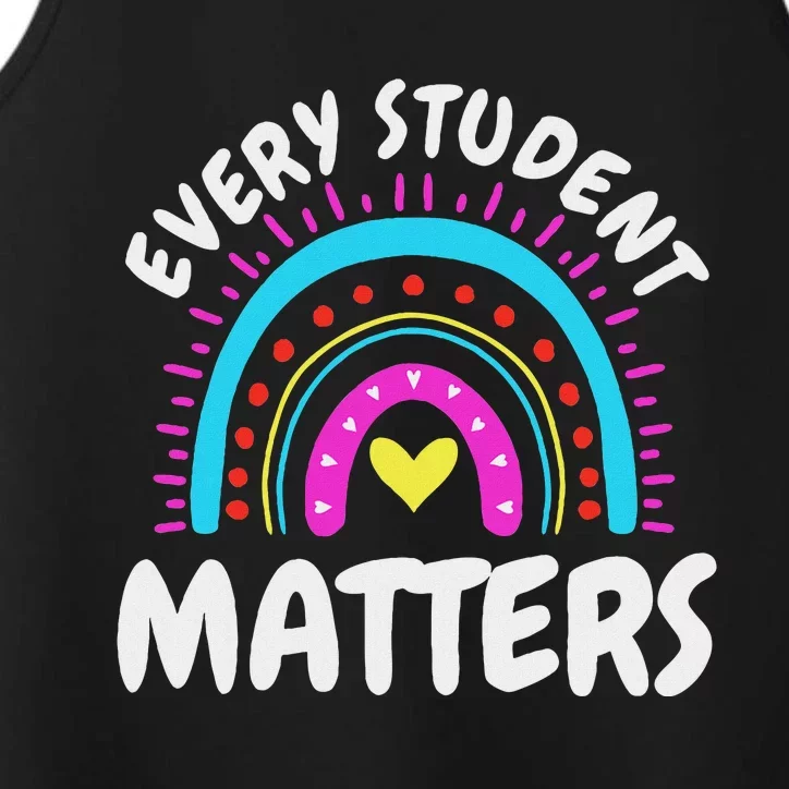 Every Student Matters Paraprofessional Pride Performance Tank