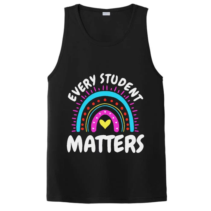 Every Student Matters Paraprofessional Pride Performance Tank