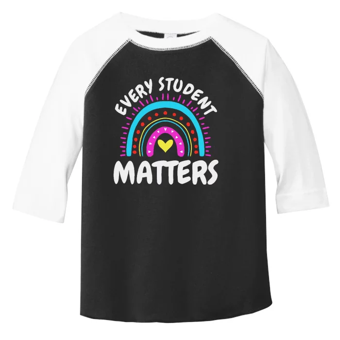 Every Student Matters Paraprofessional Pride Toddler Fine Jersey T-Shirt