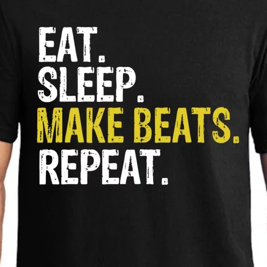 Eat Sleep Make Beats Repeat Music Gift Pajama Set