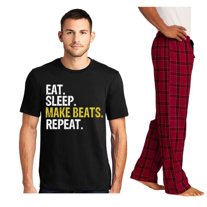 Eat Sleep Make Beats Repeat Music Gift Pajama Set