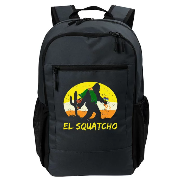 El Squatcho Mexican Cinco De Mayo Daily Commute Backpack