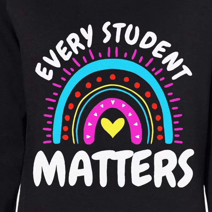 Every Student Matters Para Pro Fessional Womens California Wash Sweatshirt