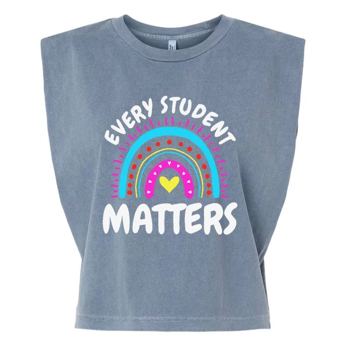 Every Student Matters Para Pro Fessional Garment-Dyed Women's Muscle Tee