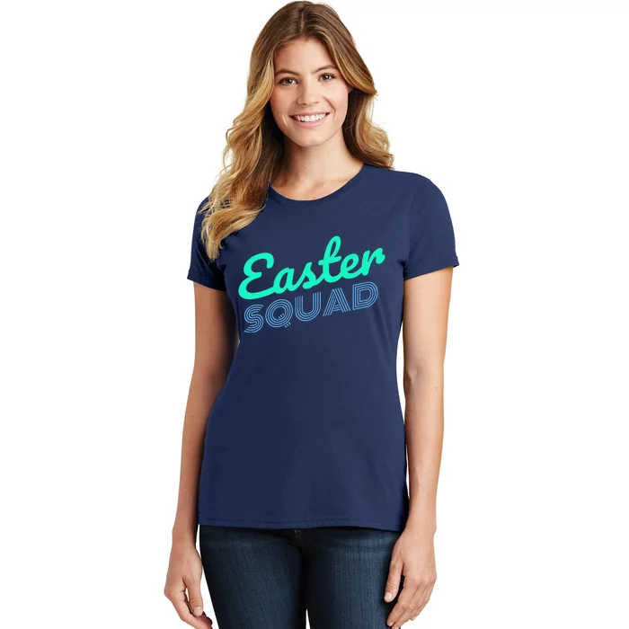 Easter Squad Matching Family Group Easter Party Women's T-Shirt