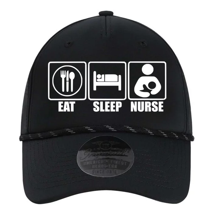 Eat Sleep Nurse Breastfeeding Gift For Moms Gift Performance The Dyno Cap