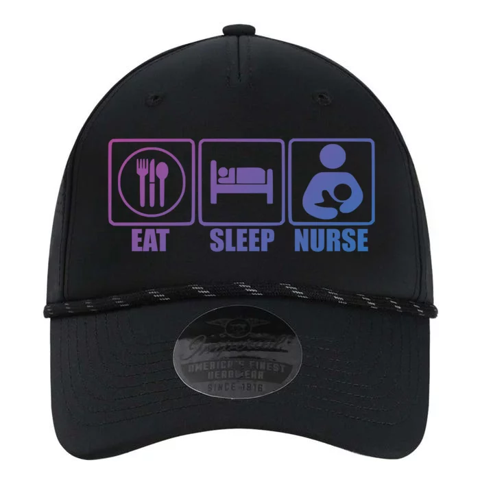 Eat Sleep Nurse Breastfeeding Gift For Moms Gift Performance The Dyno Cap