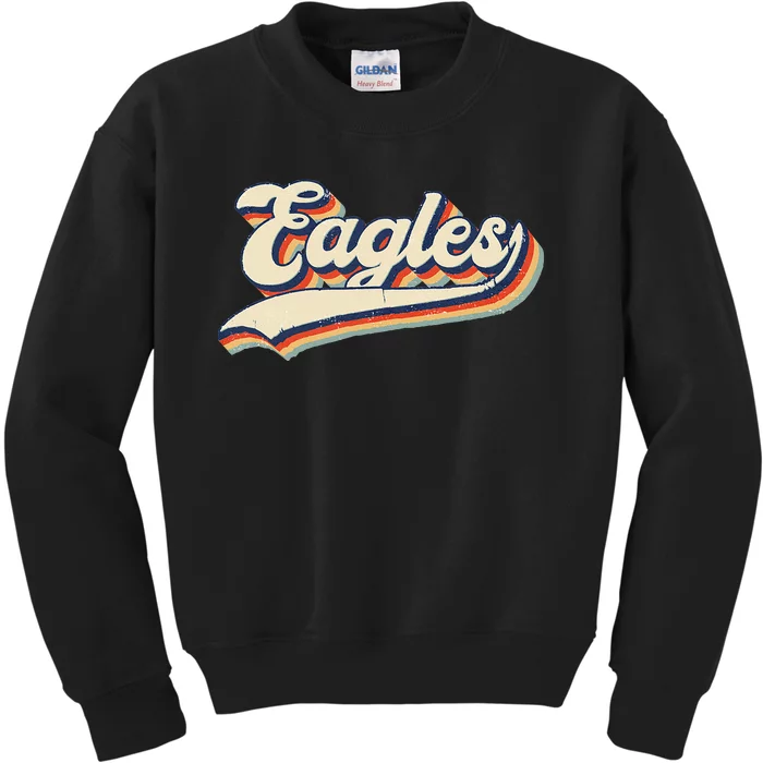 Eagles Sports Name Kids Sweatshirt