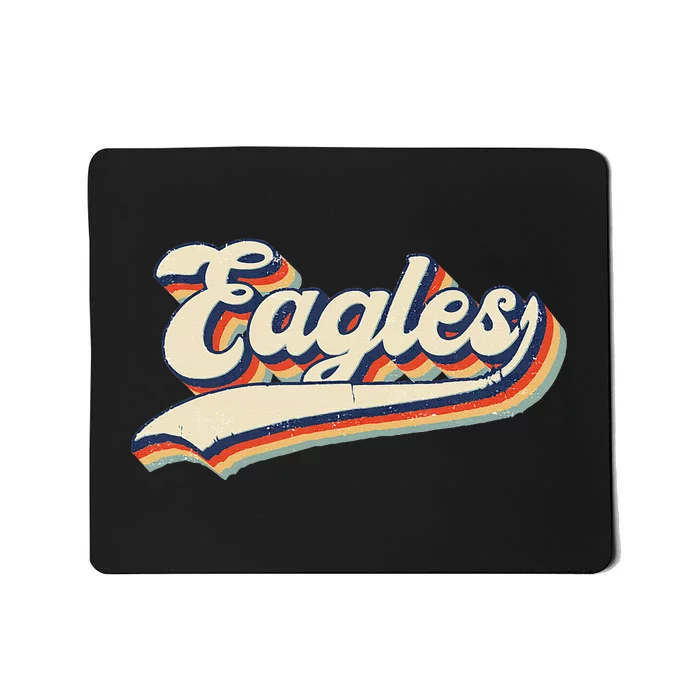 Eagles Sports Name Vintage Mousepad