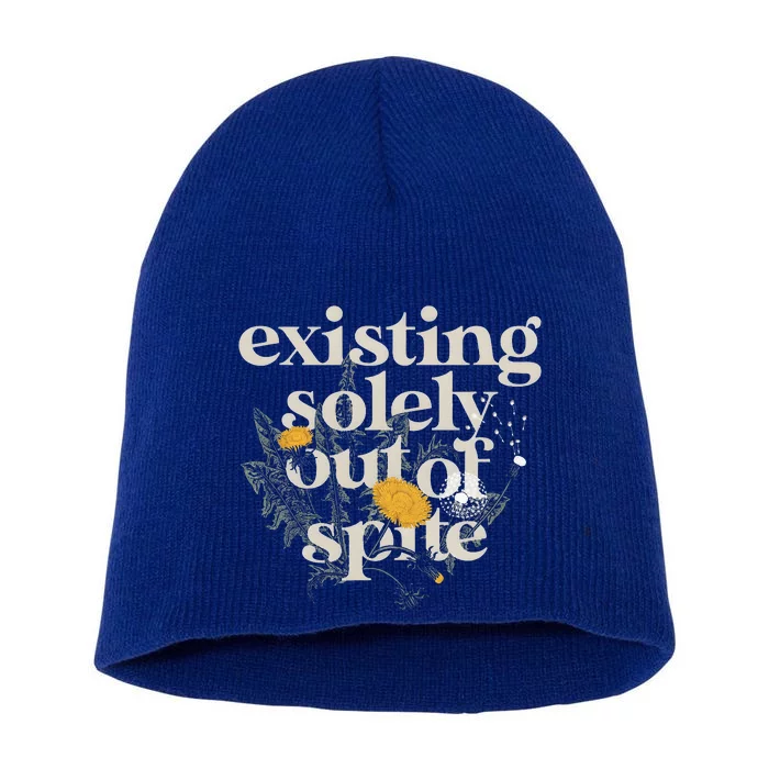 existing solely out of spite Short Acrylic Beanie