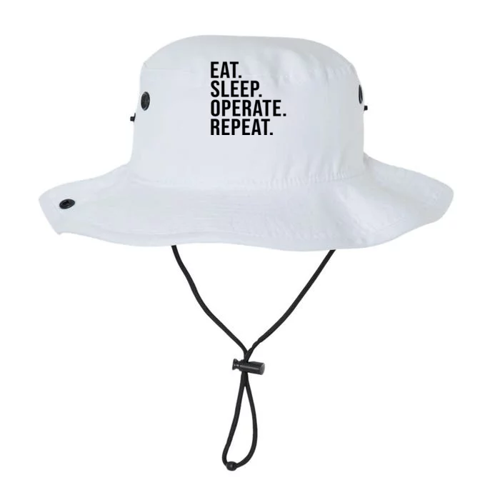 Eat Sleep Operate Repeat Scrub Tech Operating Room Nurse Gift Legacy Cool Fit Booney Bucket Hat