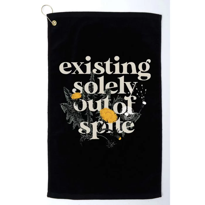 Existing Solely Out Of Spite Platinum Collection Golf Towel