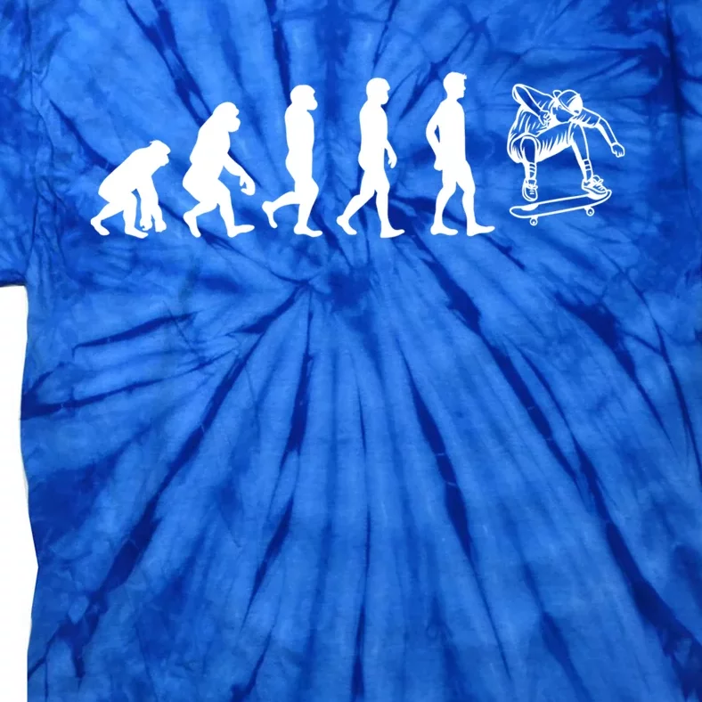 Evolution Skateboarding Ollie Fs 180 Kickflip Heelflip Gift Tie-Dye T-Shirt