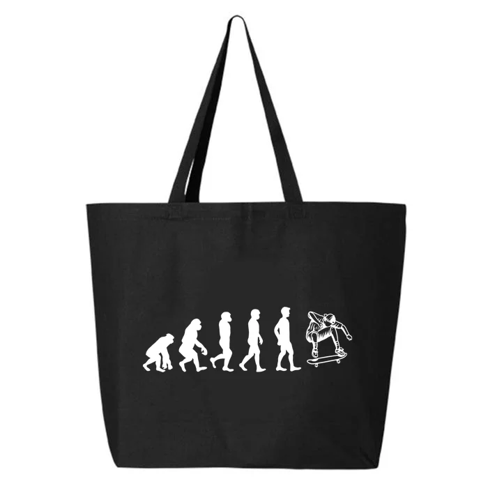 Evolution Skateboarding Ollie Fs 180 Kickflip Heelflip Gift 25L Jumbo Tote